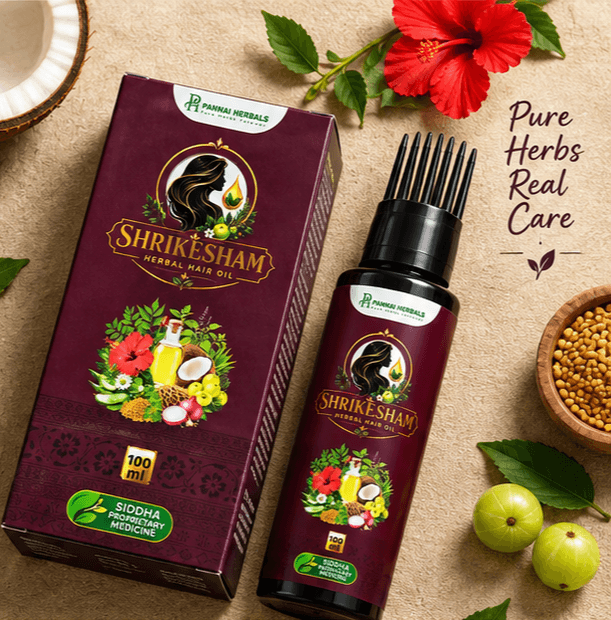 Shrikesham Herbal Hair Oil